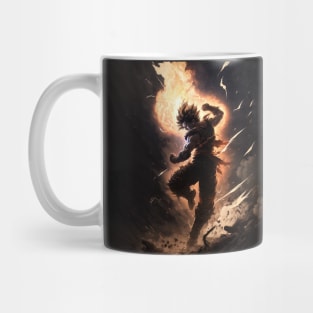 Son Goku Battle Aura Mug